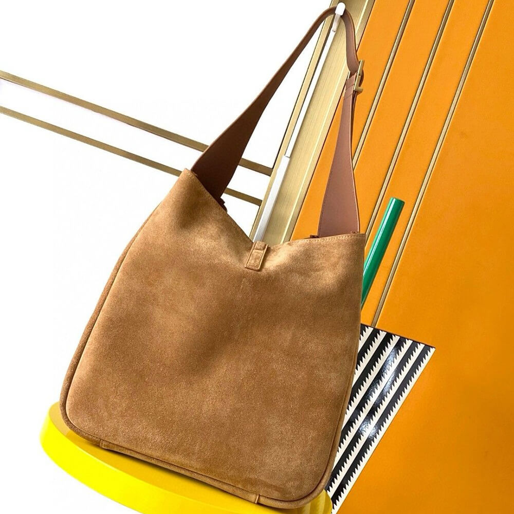YSL LE 5 A 7 Supple Suede Large Bag - Replica Luxury Bags™