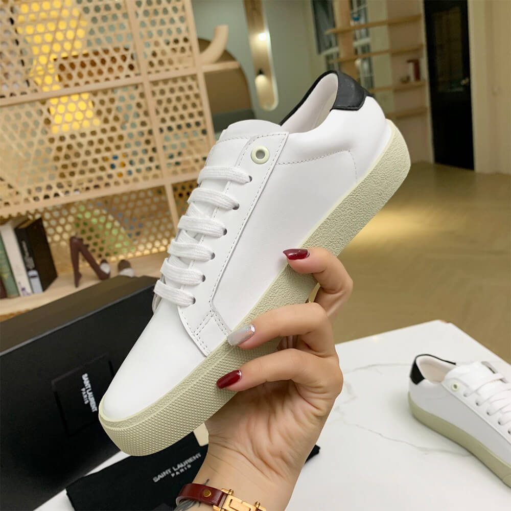 YSL Court Classic Sneaker Shoes - Replica Luxury Bags™