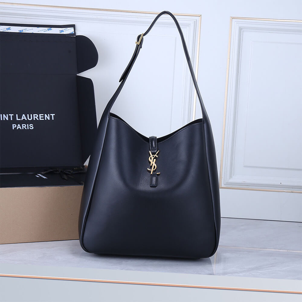 Ysl Large Le 5 A 7 Supple In Smooth Leather Bag - Replica Luxury Bags™