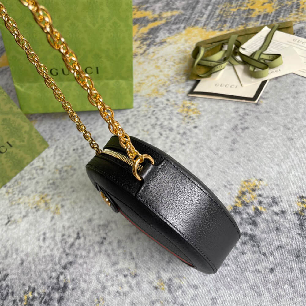 Gucci Ophidia GG Mini Round Shoulder Bag - Replica Luxury Bags™