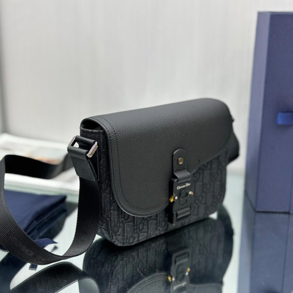 Dior Small Saddle Messenger Bag with Flap - Replica Luxury Bags™