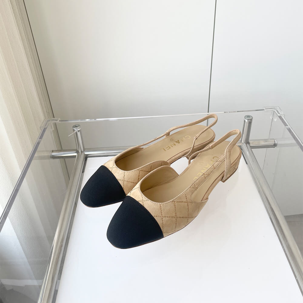 Chanel Slingbacks Shoes - Replica Luxury Bags™