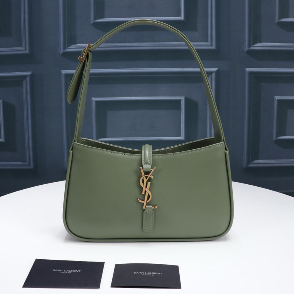 YSL LE 5 A 7 Hobo Bag in Smooth Leather - Replica Luxury Bags™