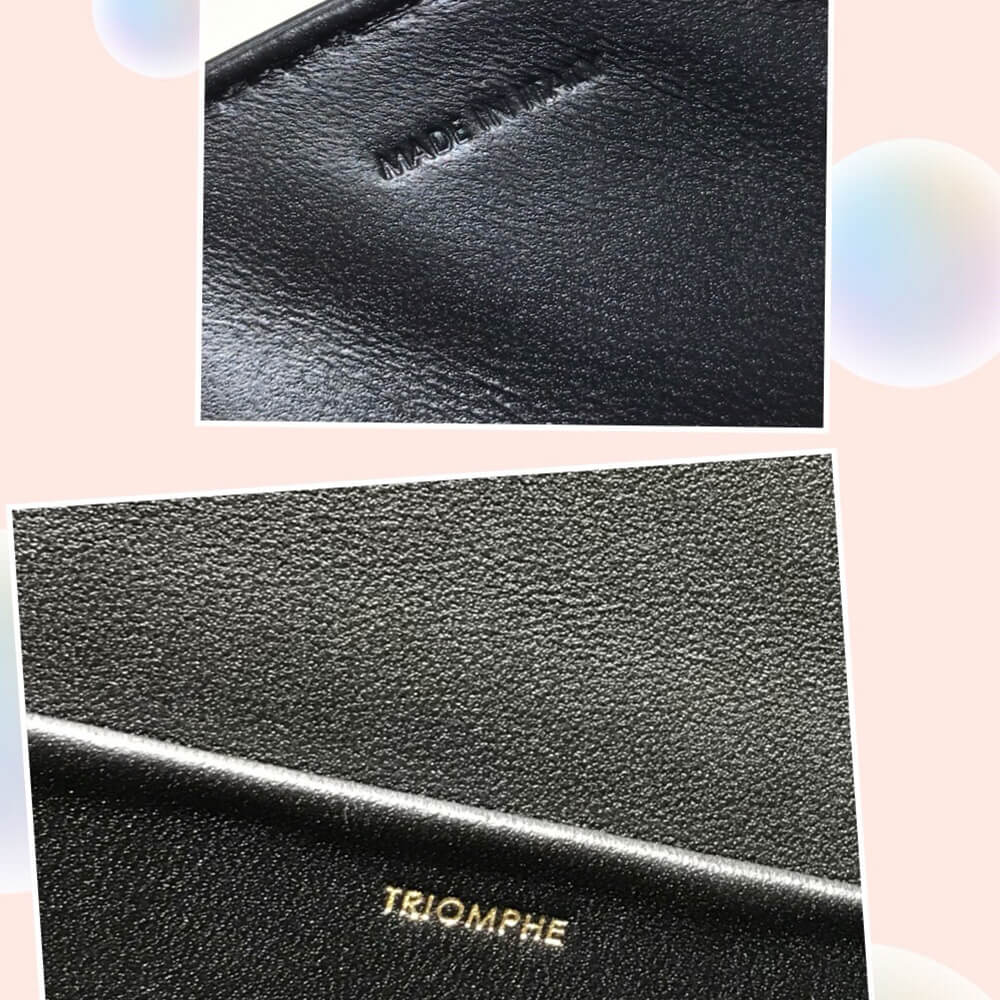 Celine Classique Triomphe Bag In Shiny Calfskin - Replica Luxury Bags™