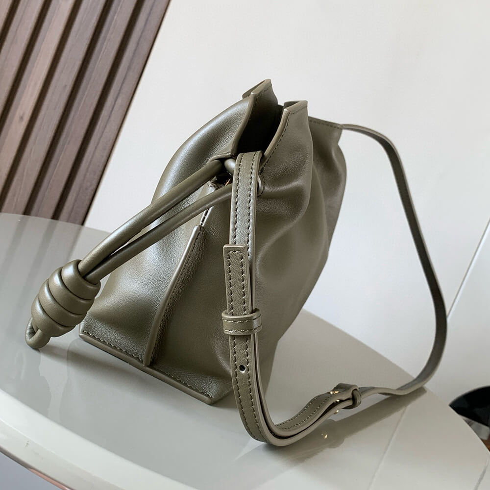 Loewe Mini Flamenco Clutch Bag in Nappa Calfskin - Replica Luxury Bags™