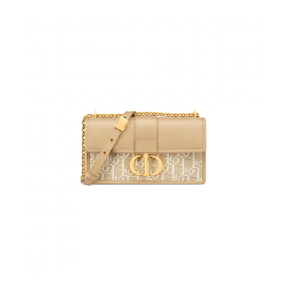 Dior 30 Montaigne East-West Bag with Chain - Replica Luxury Bags™