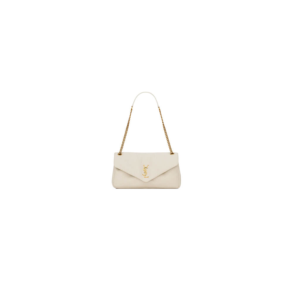 YSL Calypso Medium Bag in Grained Lambskin - Replica Luxury Bags™