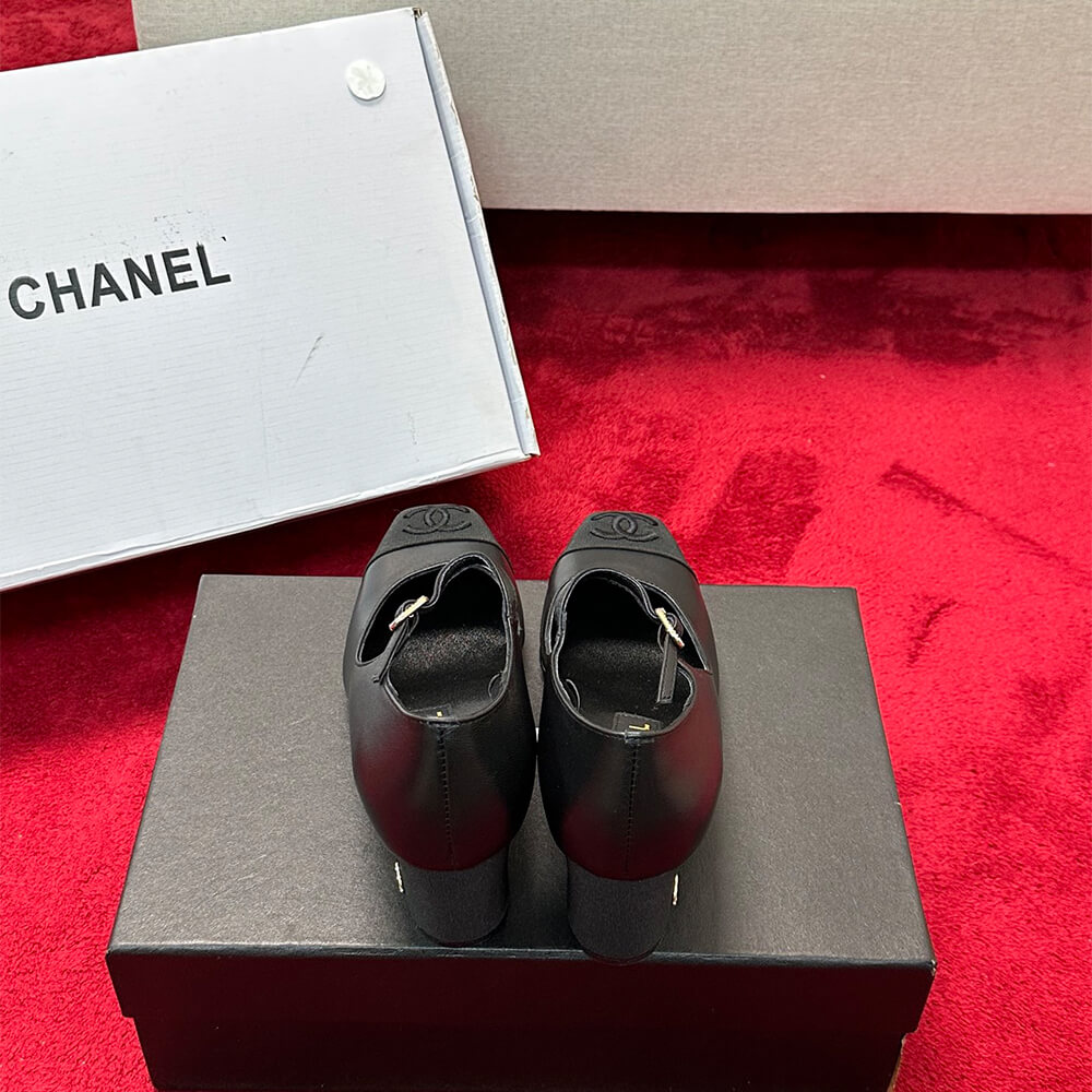 Chanel Mary Janes Heel Shoes - Replica Luxury Bags™