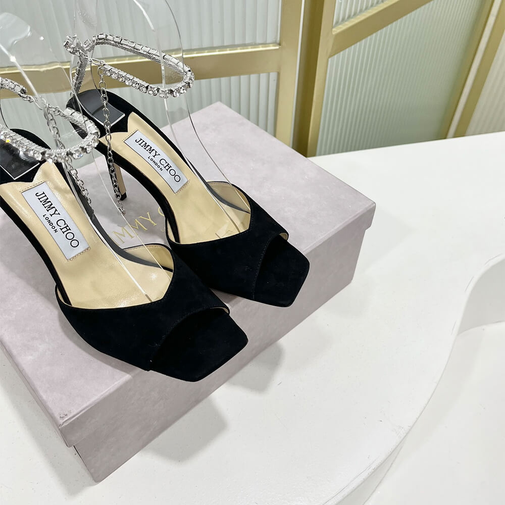 JIMMY CHOO Saeda Sandal 85 Shoes - Replica Luxury Bags™