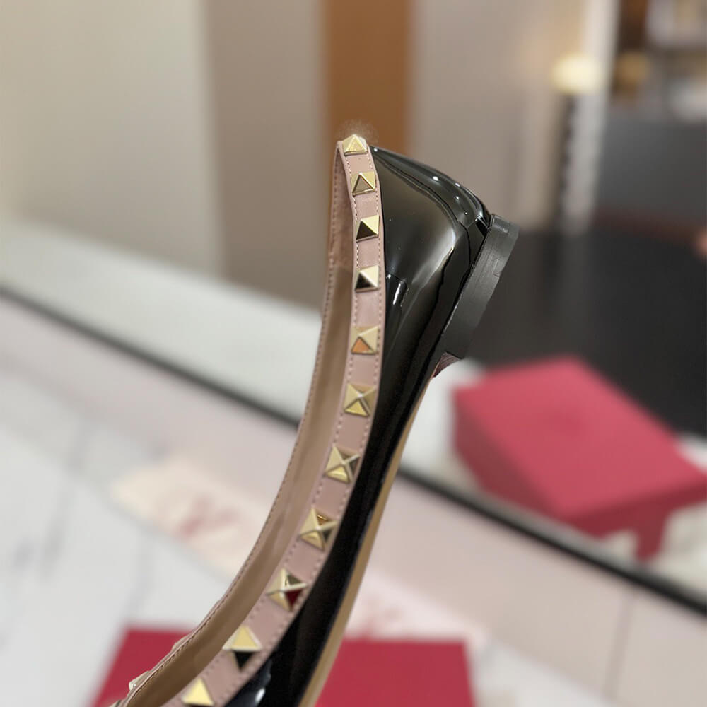VALENTINO ROCKSTUD BALLET FLAT Shoes - Replica Luxury Bags™