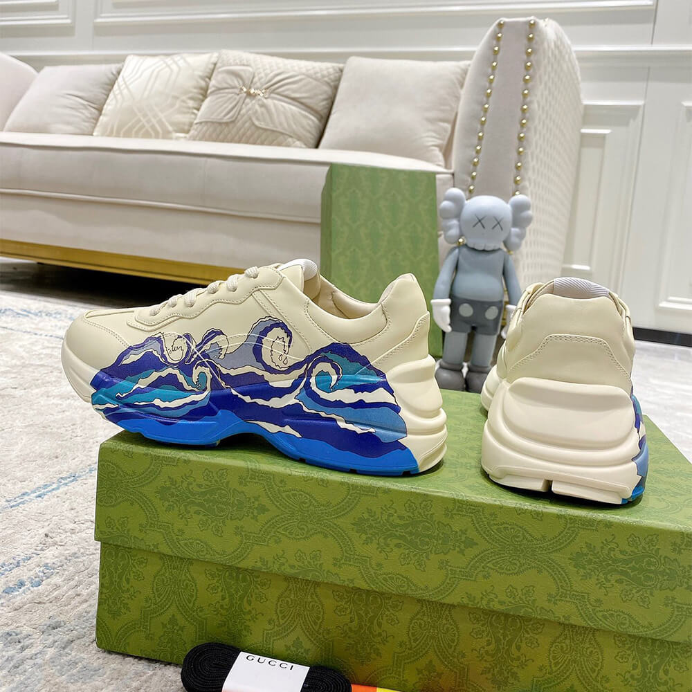 Gucci Rhyton Wave Sneaker Shoes - Replica Luxury Bags™