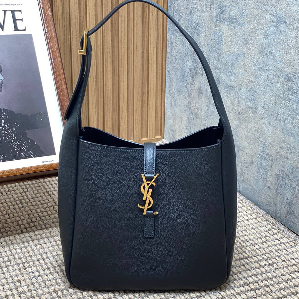 YSL le 5 a 7 Supple Small Bag in Grained Leather - Replica Luxury Bags™