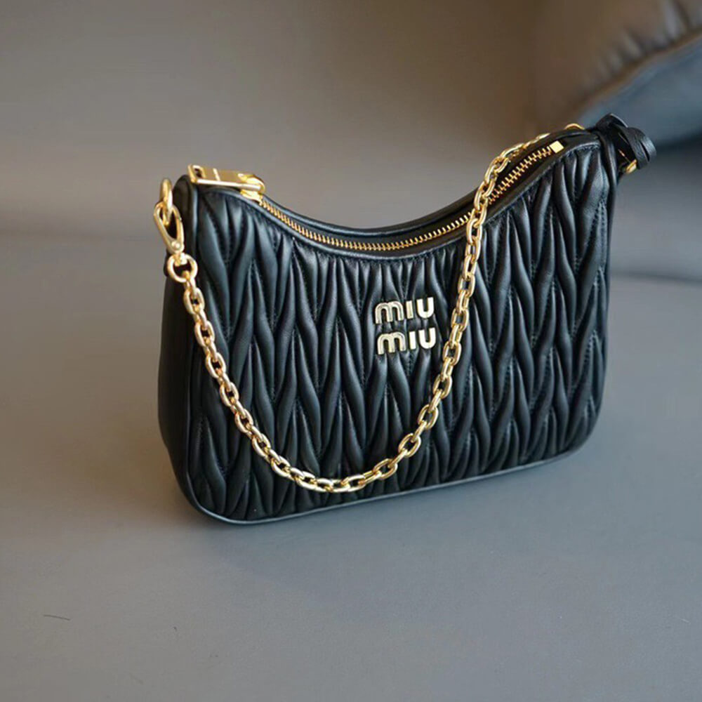 Miumiu Matelasse Nappa Leather Shoulder Bag - Replica Luxury Bags™