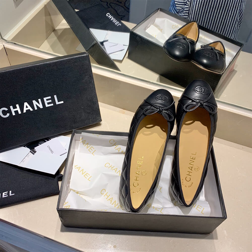 Chanel Ballet Flat Shoes - Replica Luxury Bags™