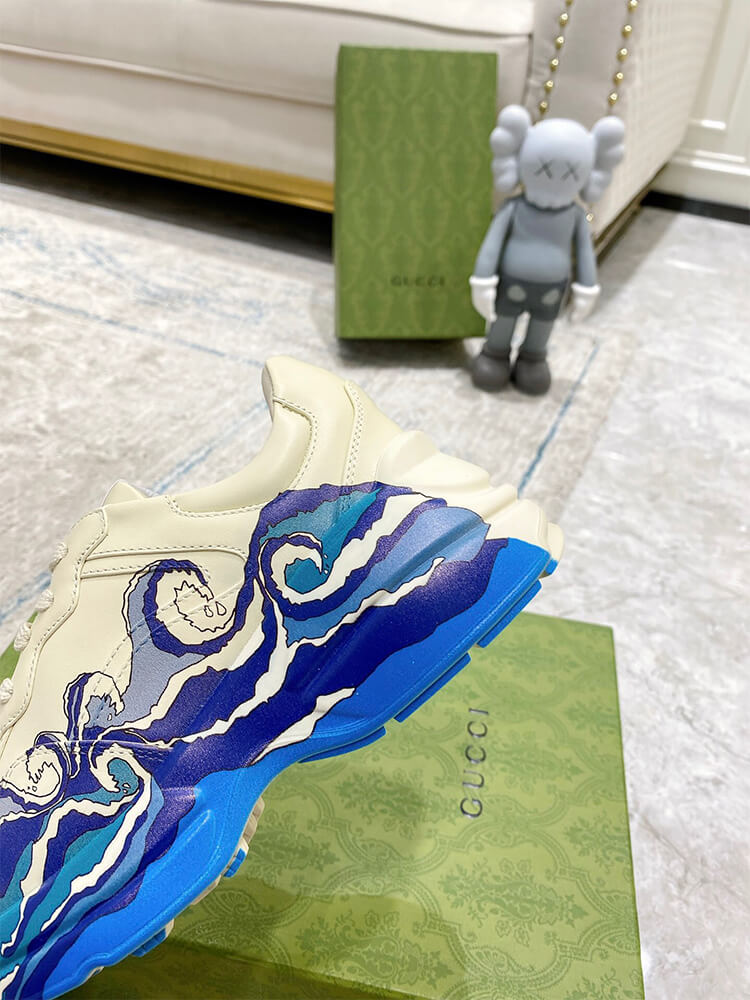 Gucci Rhyton Wave Sneaker Shoes - Replica Luxury Bags™