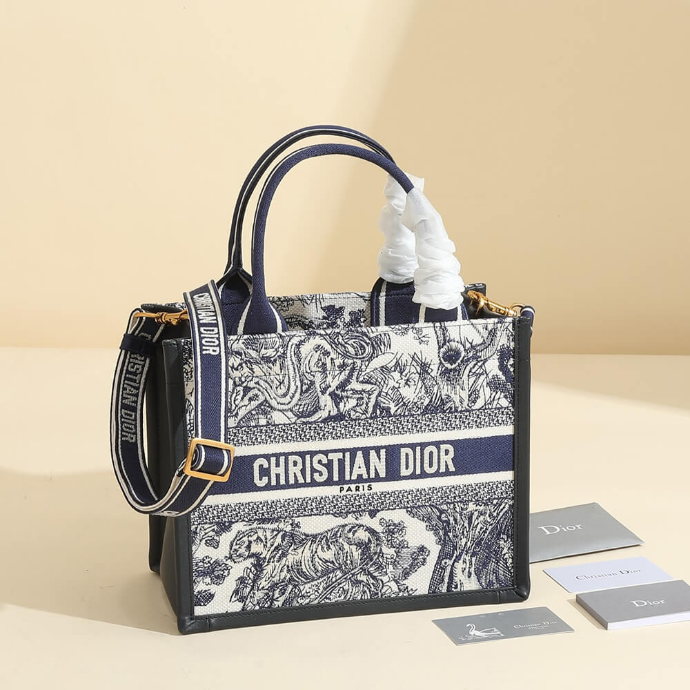 Small Dior Book Tote Bag - Replica Luxury Bags™