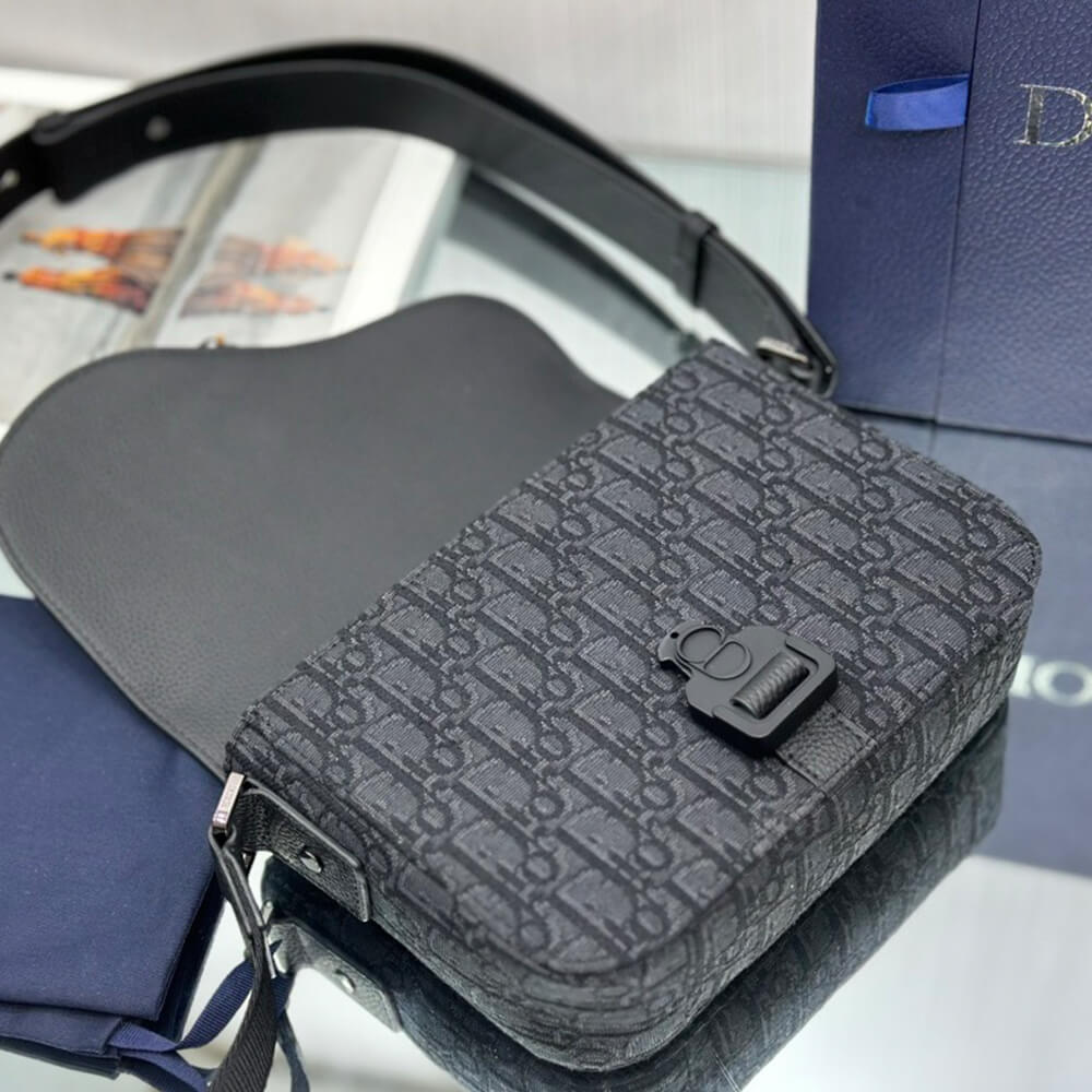 Dior Small Saddle Messenger Bag with Flap - Replica Luxury Bags™