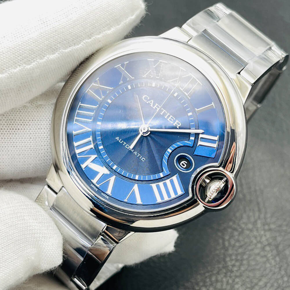 Cartier 42mm Ballon Bleu de Cartier watch - Replica Luxury Bags™