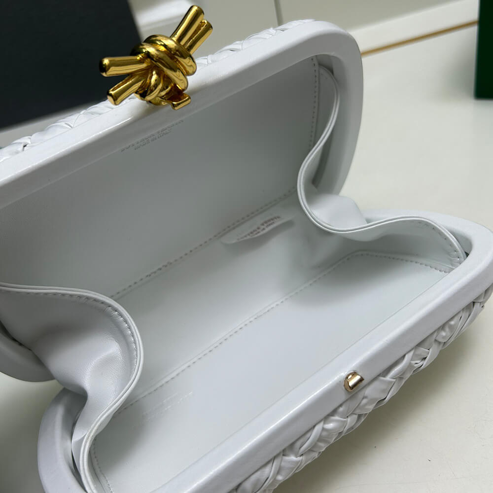 Bottega Veneta Knot Intrecciato Leather Clutch Bag - 5 Colors Available - Replica Luxury Bags™