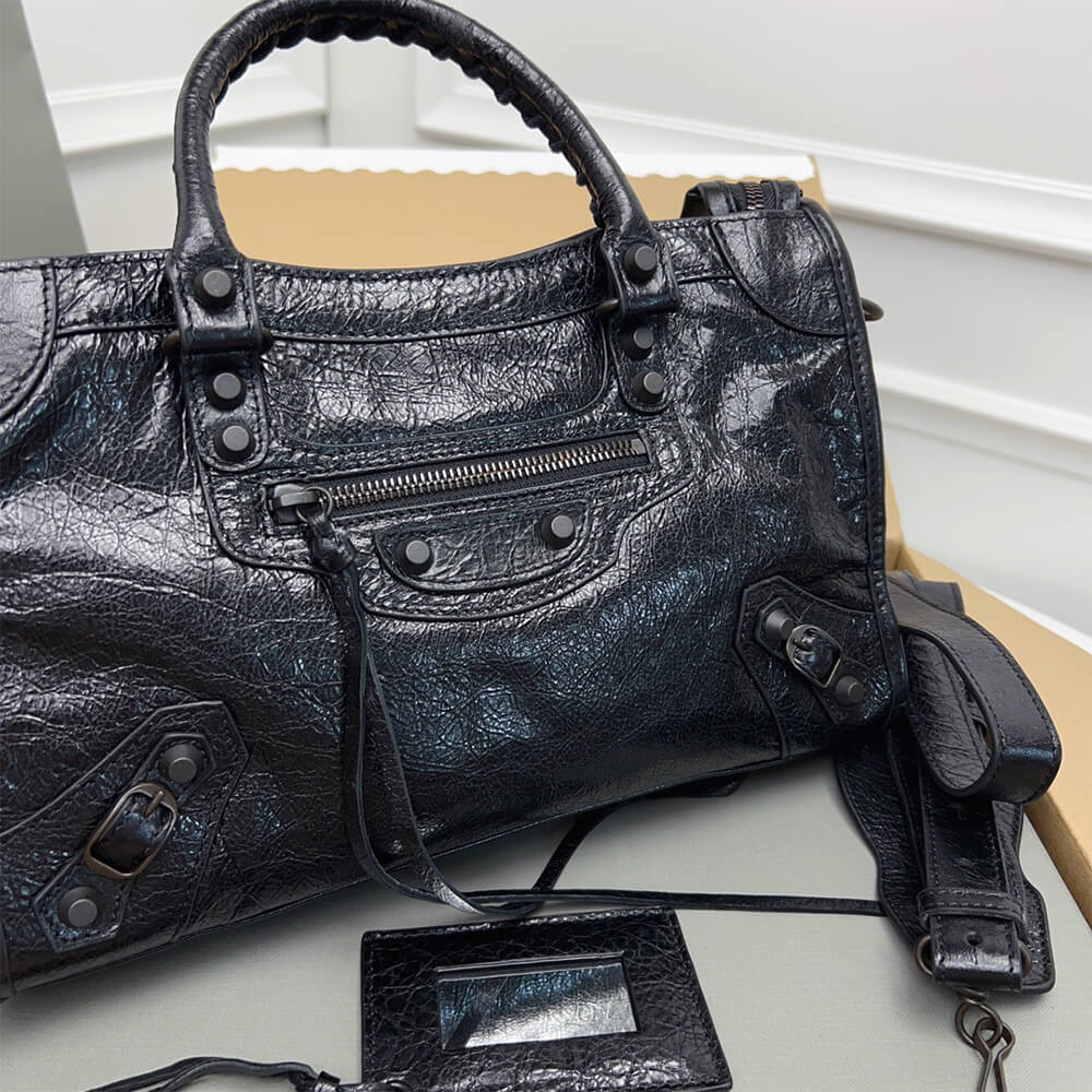 Balenciaga Women's Le City Bag Small - Replica Luxury Bags™