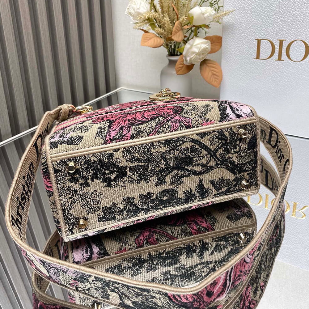 Dior Medium Dioriviera Lady D-Lite Bag - Replica Luxury Bags™