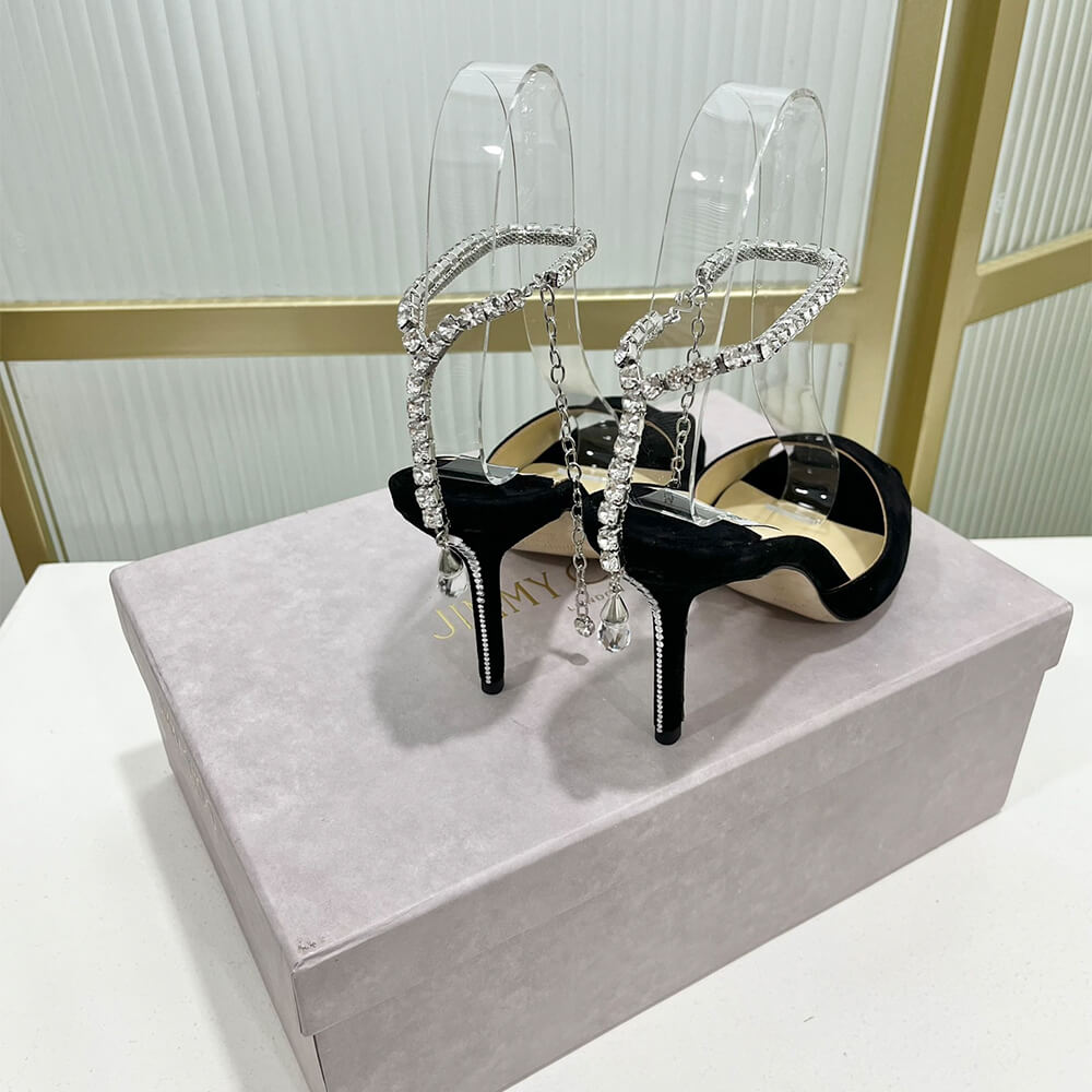 JIMMY CHOO Saeda Sandal 85 Shoes - Replica Luxury Bags™