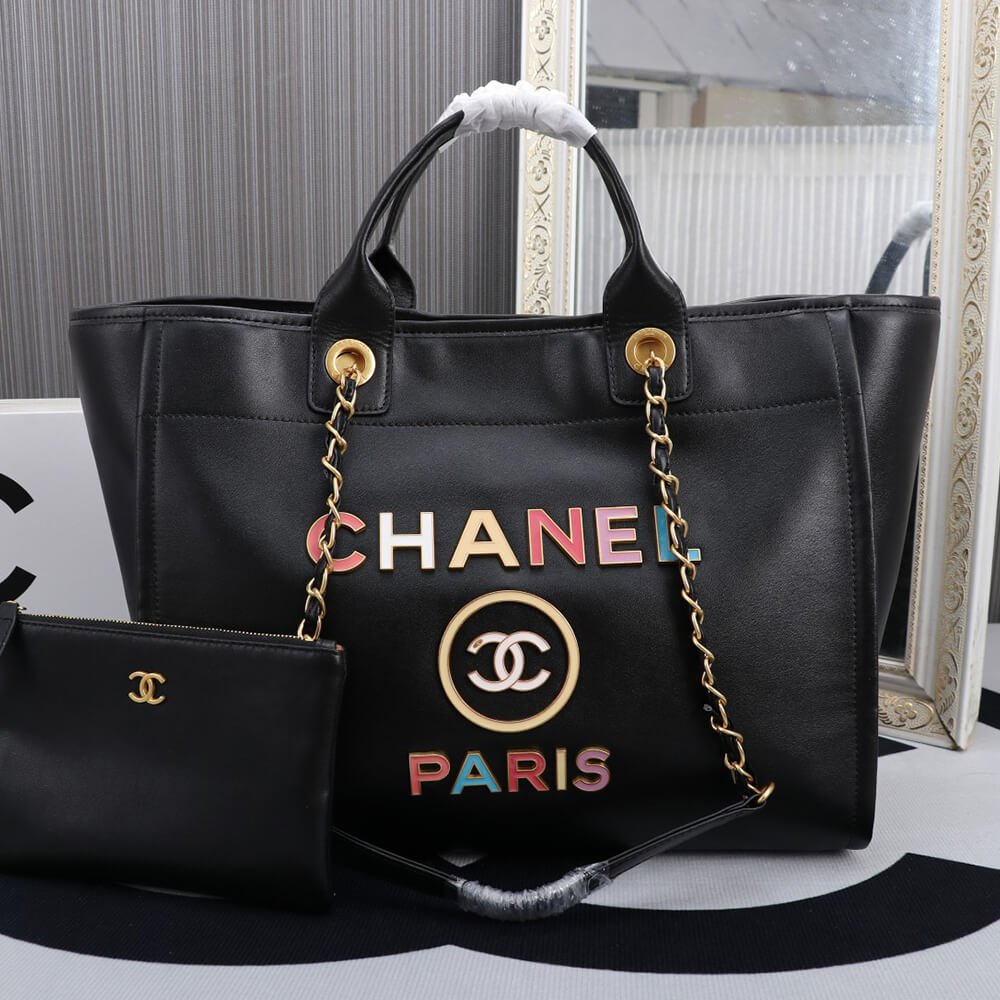 Chanel Large Deauville Tote Bag - Replica Luxury Bags™