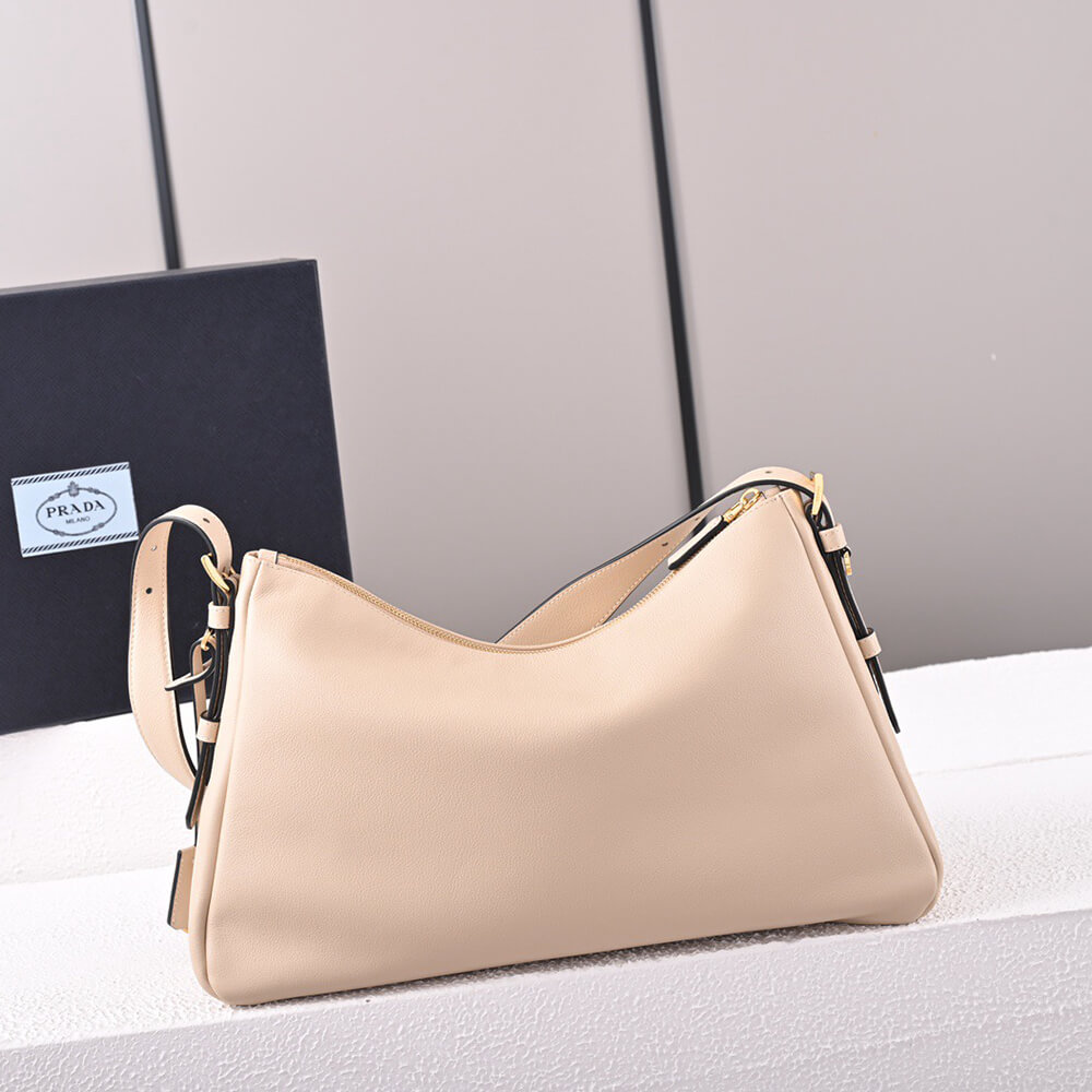 Prada Aimee Large Leather Shoulder Bag - Replica Luxury Bags™