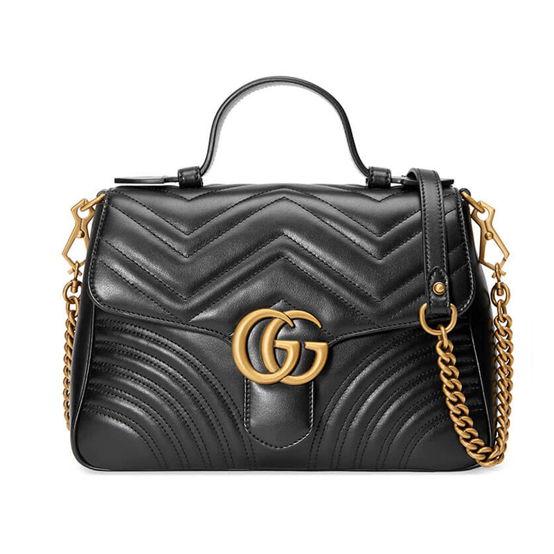 Gucci GG Marmont Small Top Handle Bag - Replica Luxury Bags™