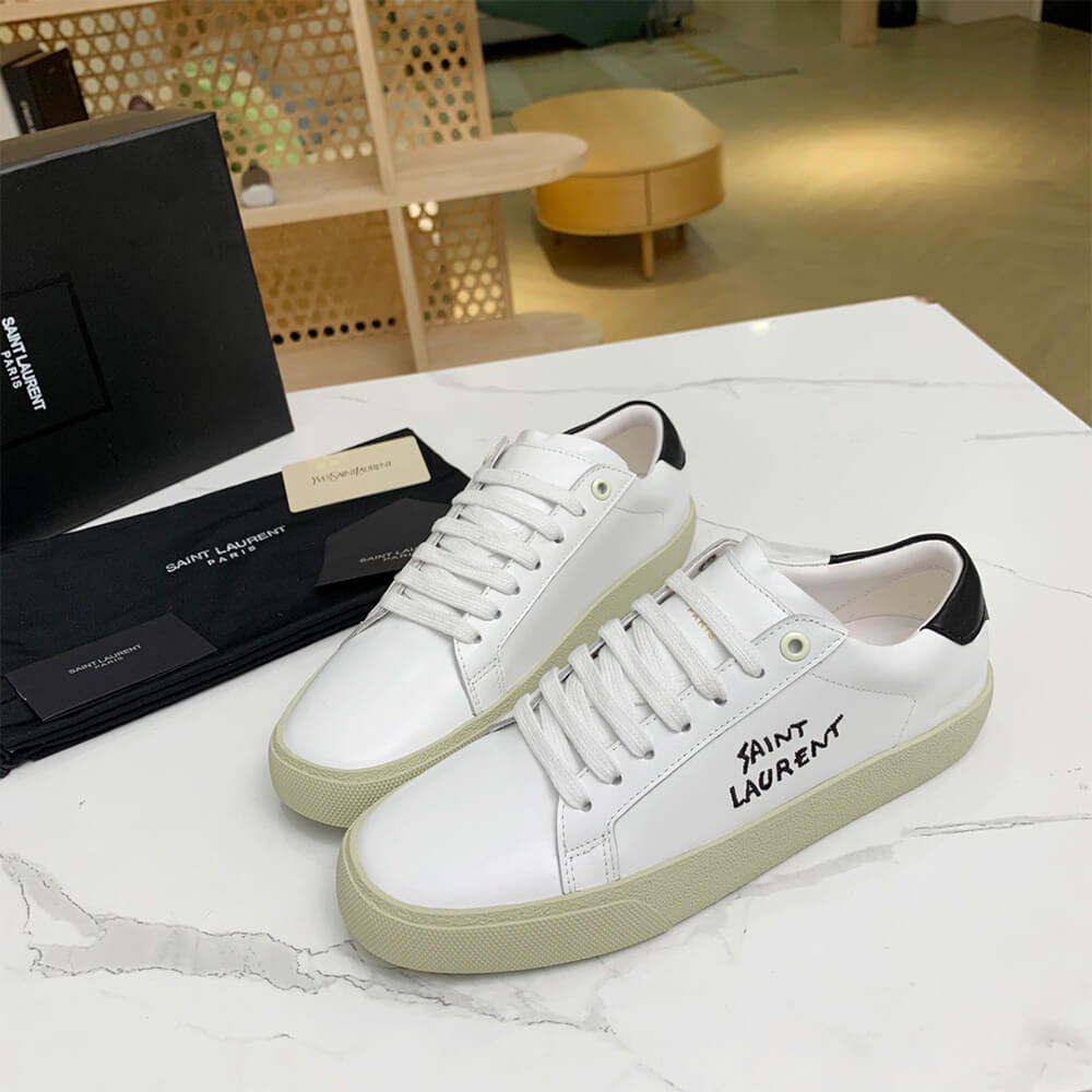 YSL Court Classic Sneaker Shoes - Replica Luxury Bags™