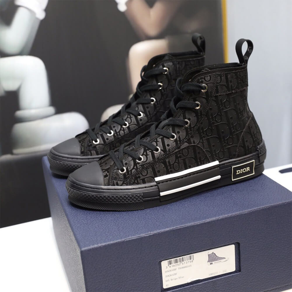 Dior B23 High-Top Sneakers Dior Oblique Shoes - Replica Luxury Bags™