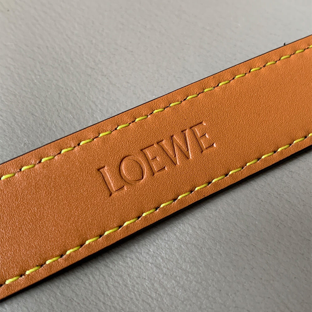 LOEWE Anagram belt in pebble grain calfskin 20mm - Replica Luxury Bags™