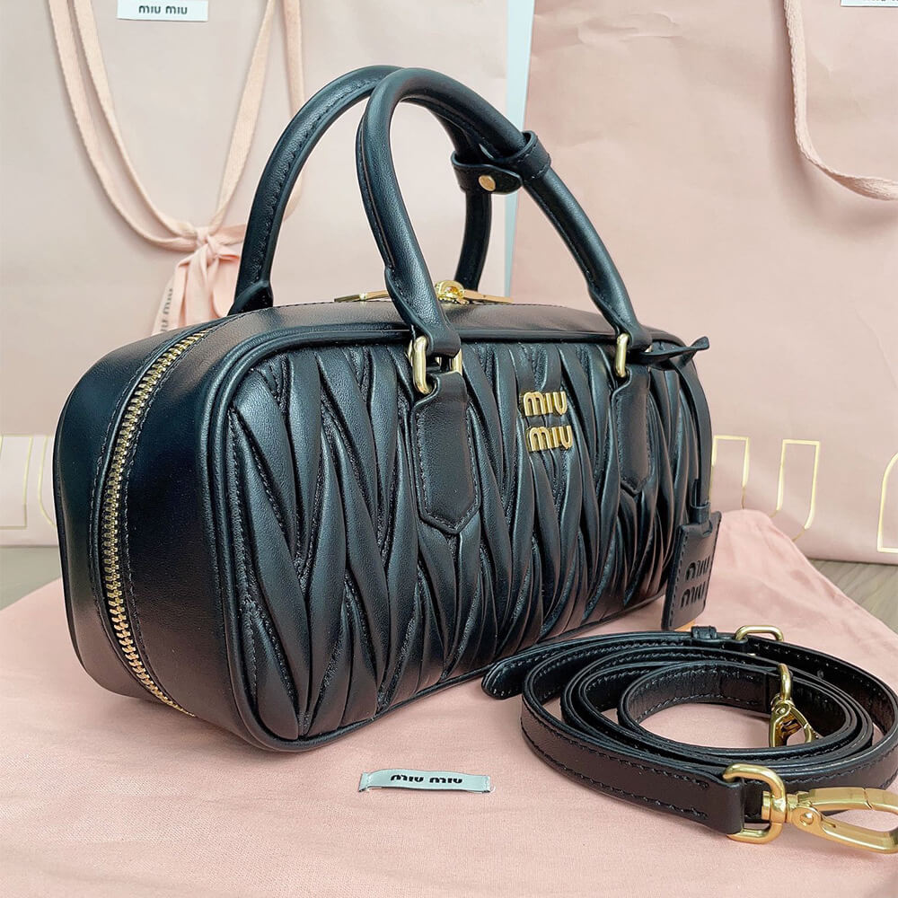 Miumiu Large Arcadie Matelasse Nappa Bag - Replica Luxury Bags™