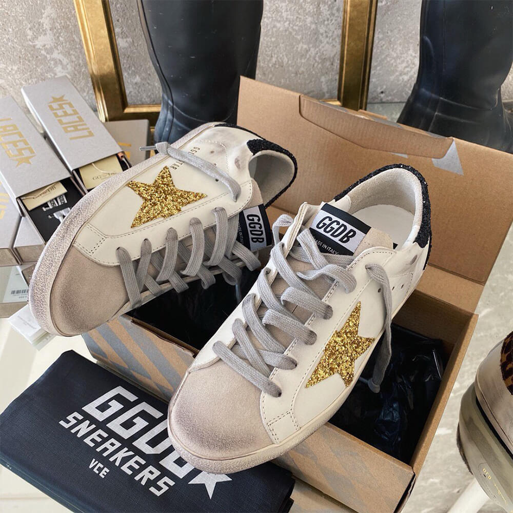 Golden Goose Super-Star Sneakers Shoes - Replica Luxury Bags™