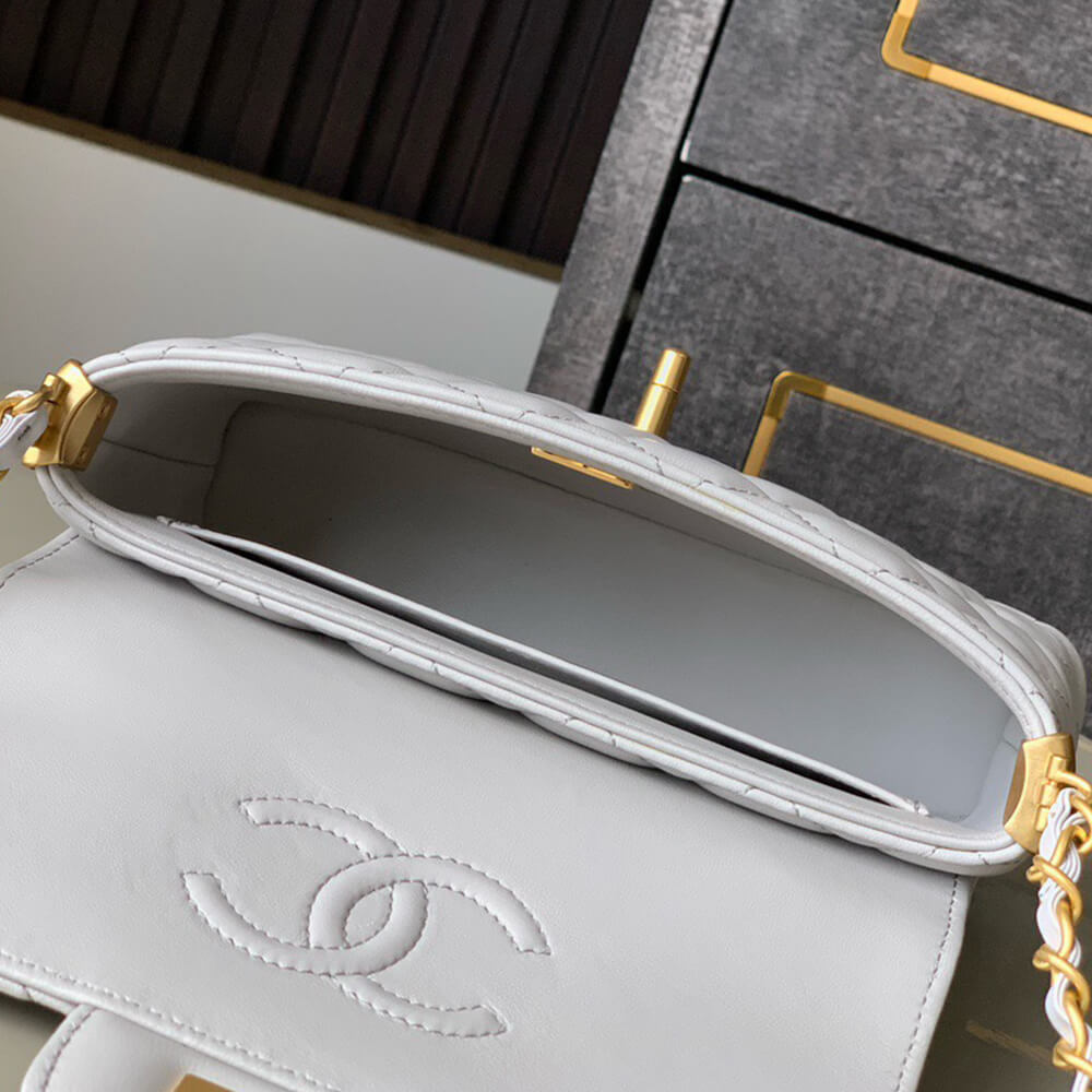 Chanel Small Flap Bag with Top Handle - Replica Luxury Bags™