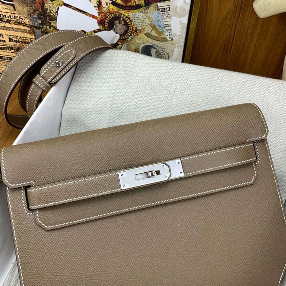 Hermes Kelly Depeches 25 Pouch Bag - Replica Luxury Bags™