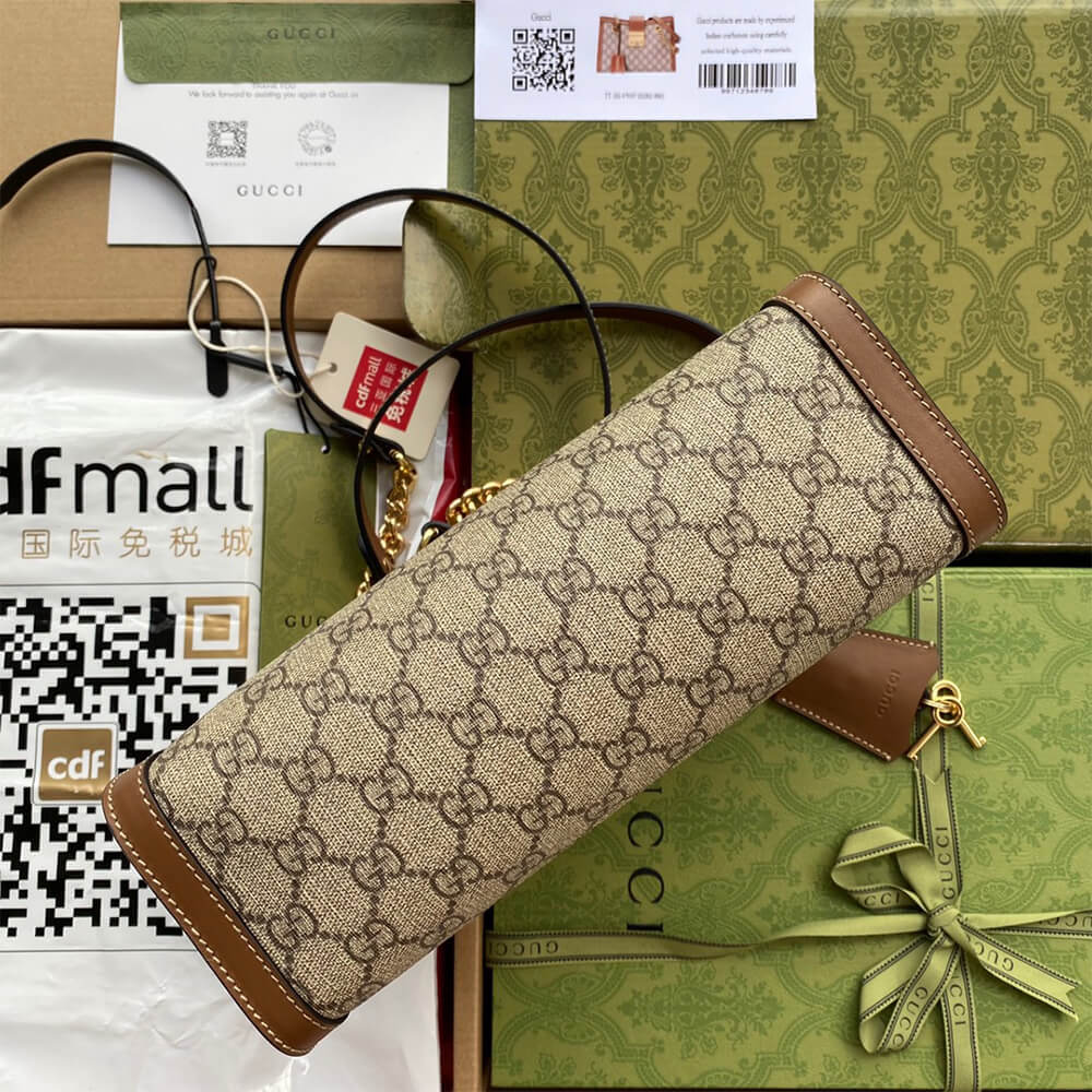 Gucci Padlock Small GG Shoulder Bag - Replica Luxury Bags™