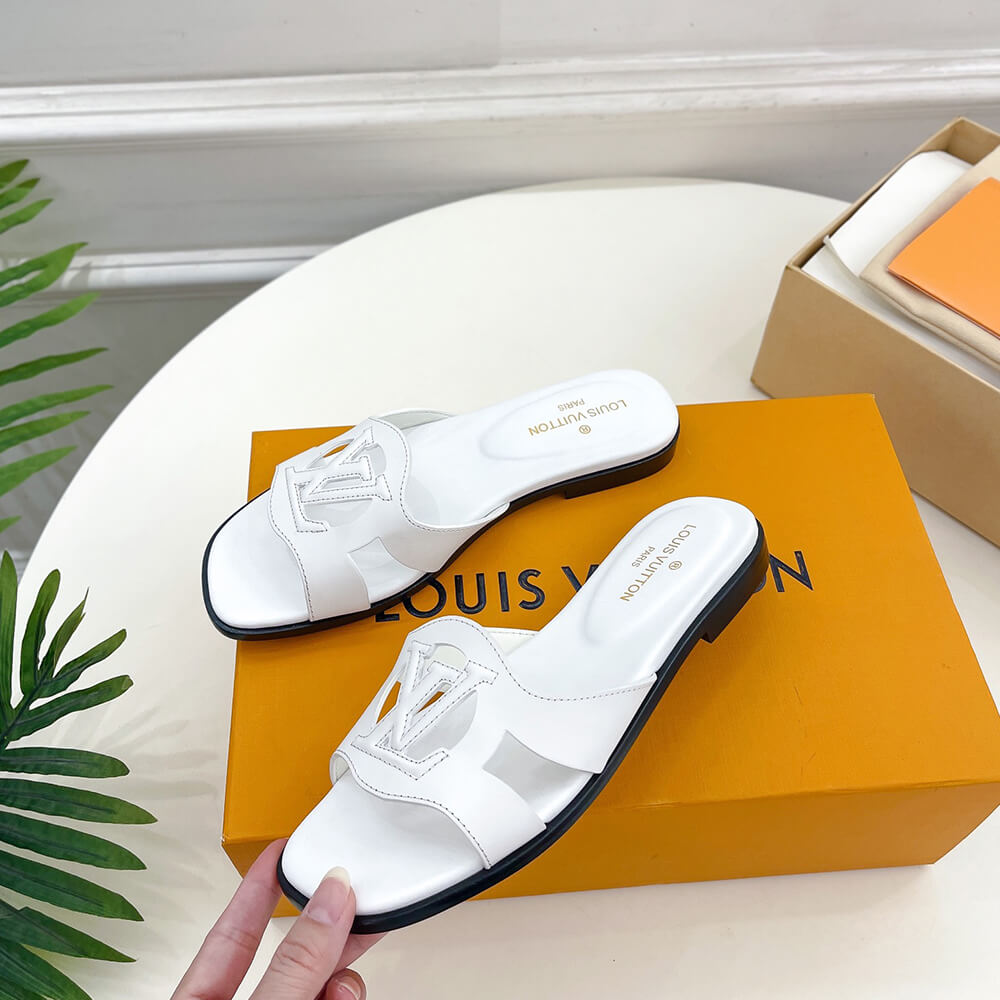 LV Isola Flat Mule Shoes - Replica Luxury Bags™