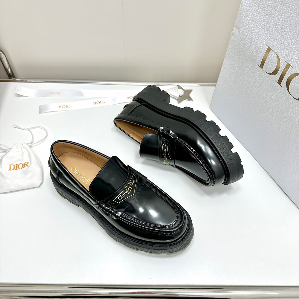 Dior Boy Platform Loafer Shoes - Replica Luxury Bags™