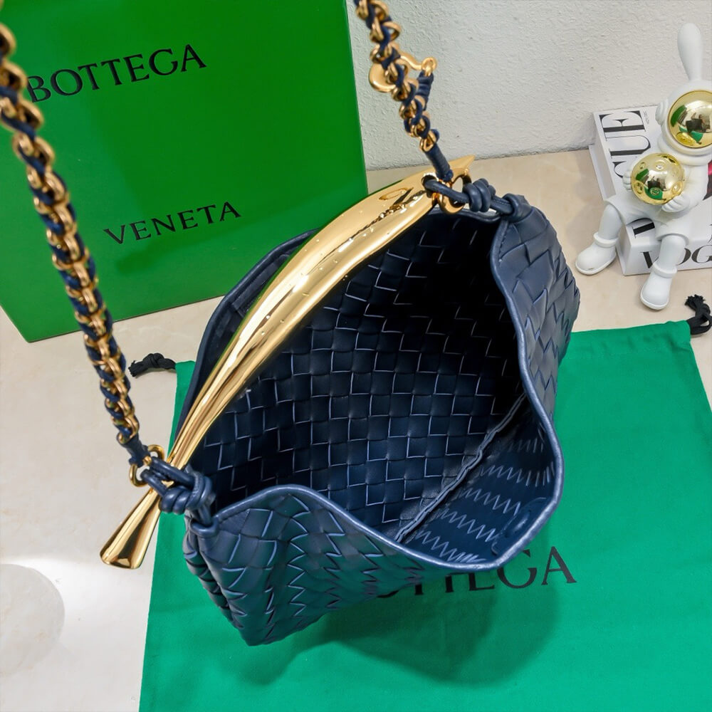 Bottega Veneta Sardine Bag with Chain - Replica Luxury Bags™