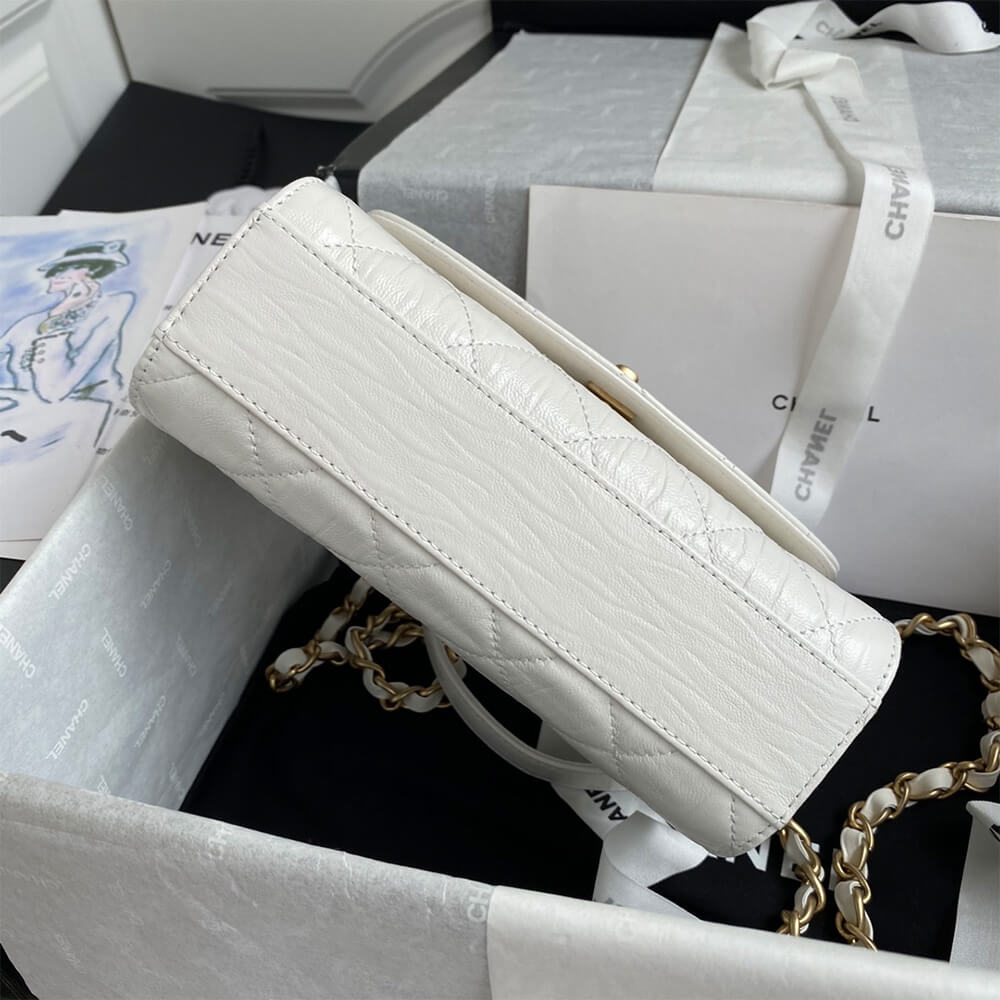 Chanel Mini Flap Bag with Top Handle - Replica Luxury Bags™