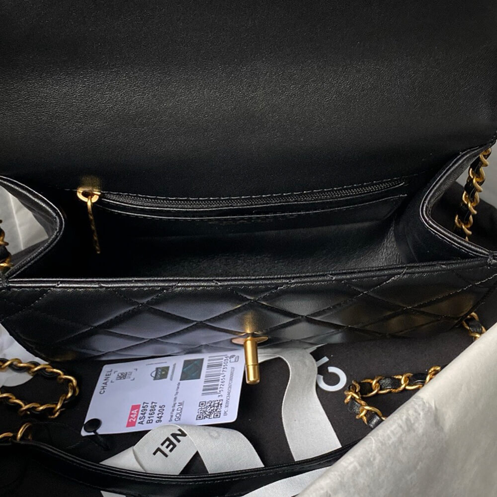 Chanel Small Flap Bag with Top Handle - Replica Luxury Bags™