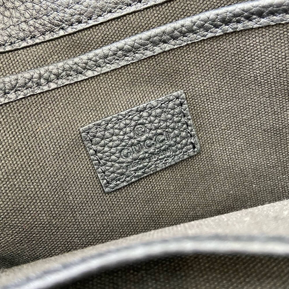 Gucci Small Tote Bag With Hook Closure - Replica Luxury Bags™