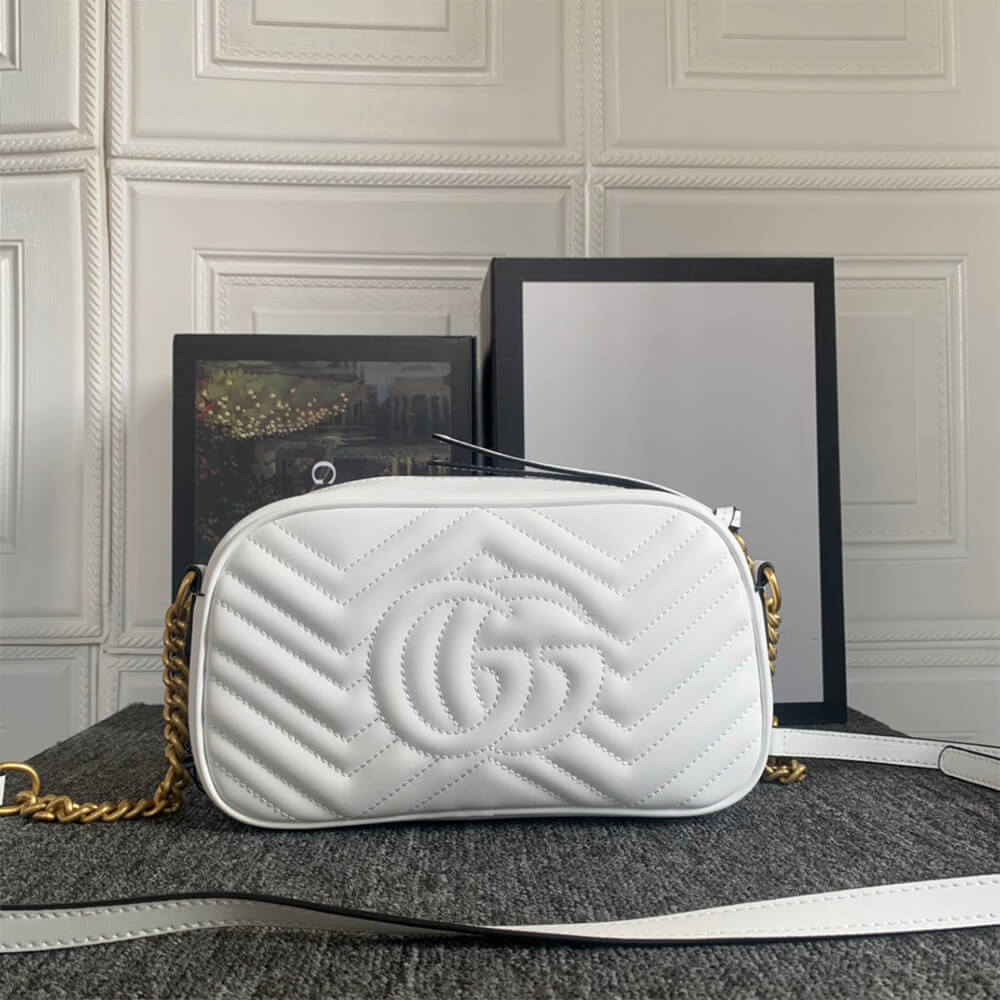 Gucci GG Marmont Small Matelasse Shoulder Bag - Replica Luxury Bags™