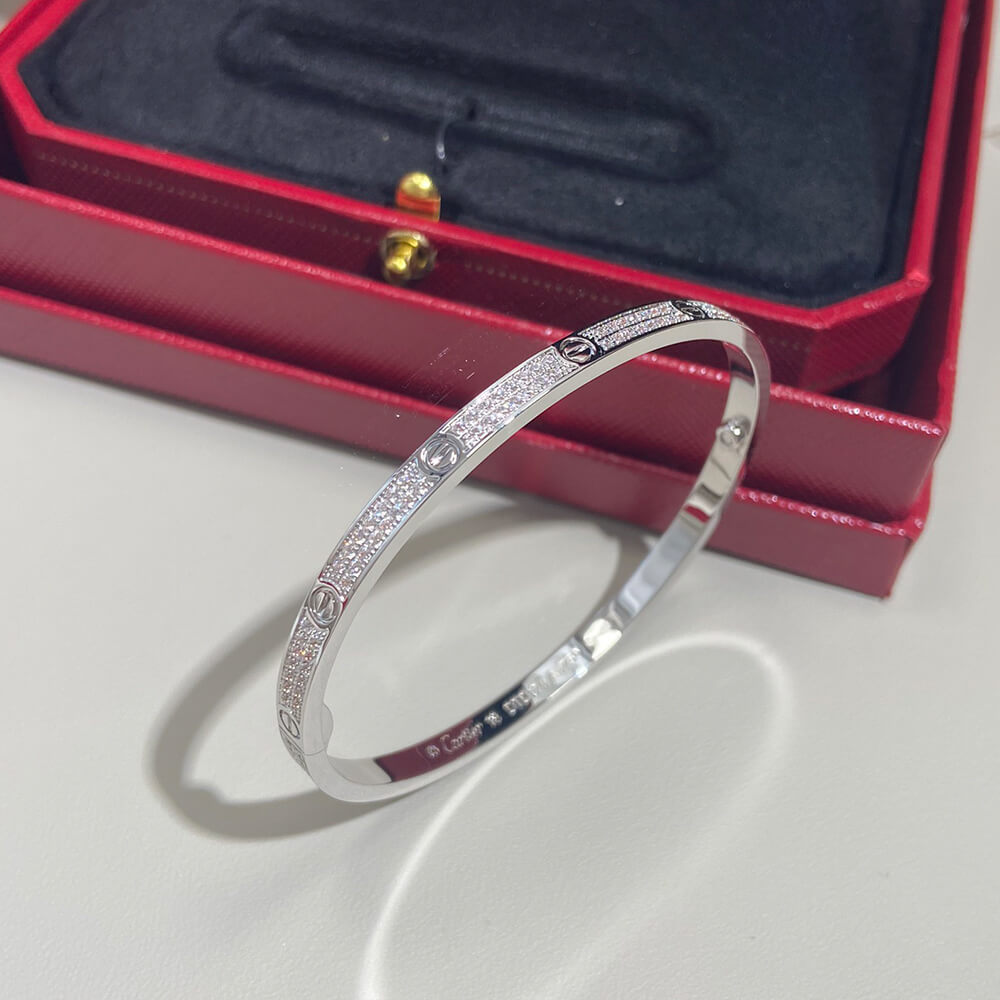 Cartier Love Bracelet Gold White - Replica Luxury Bags™