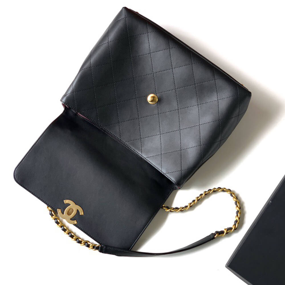 Chanel Maxi Flap Bag With Top Handle - Replica Luxury Bags™