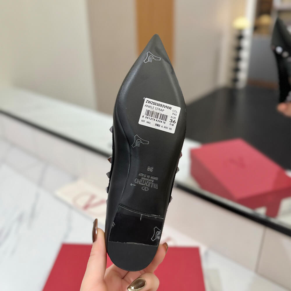 VALENTINO ROCKSTUD BALLET FLAT Shoes - Replica Luxury Bags™