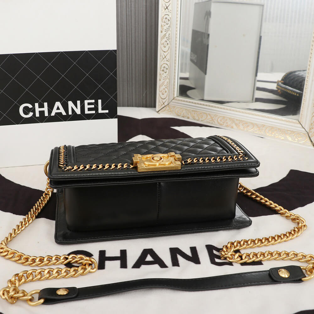 Chanel Top Handle Boy Handbag - Replica Luxury Bags™