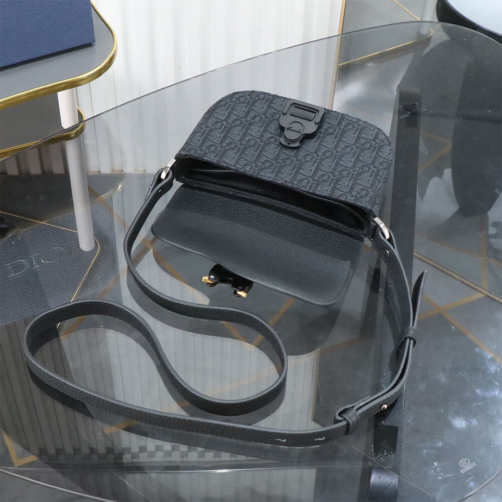 Dior Mini Saddle Messenger Bag with Flap - Replica Luxury Bags™