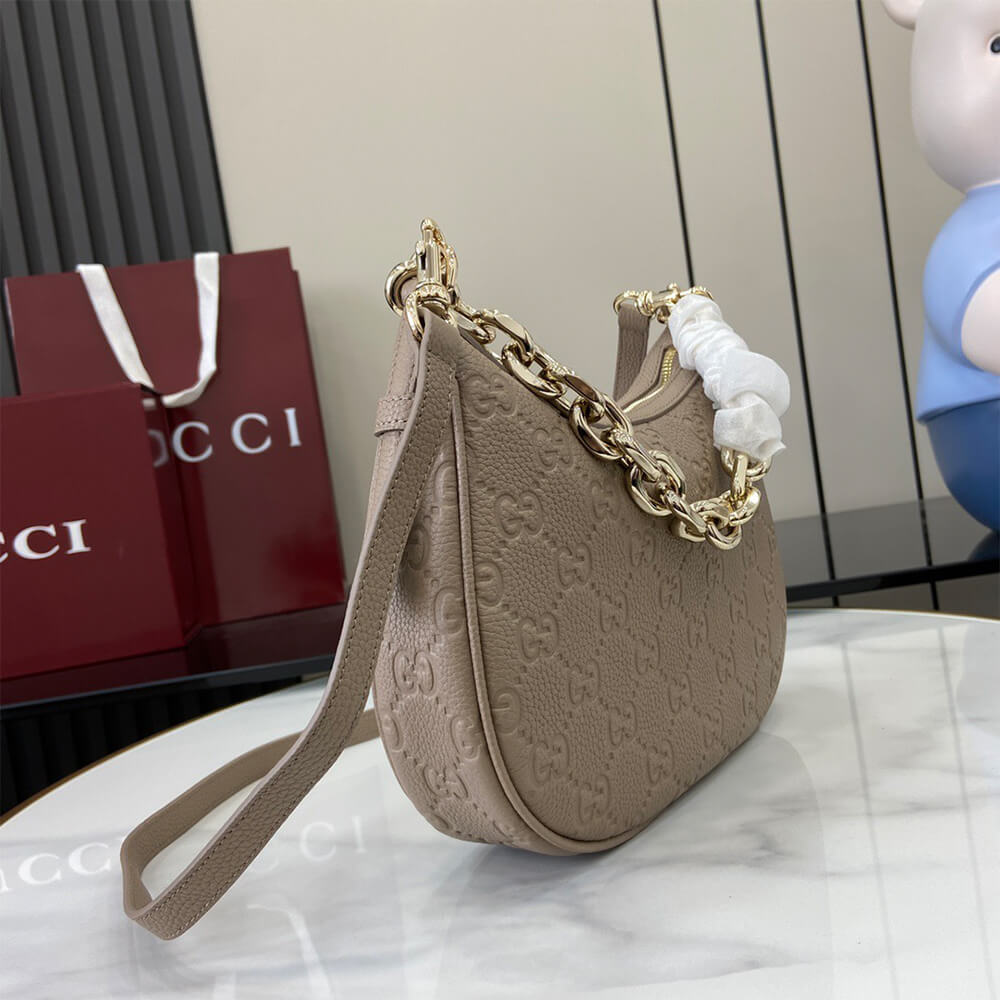 Gucci GG Emblem Small Shoulder Bag - Replica Luxury Bags™